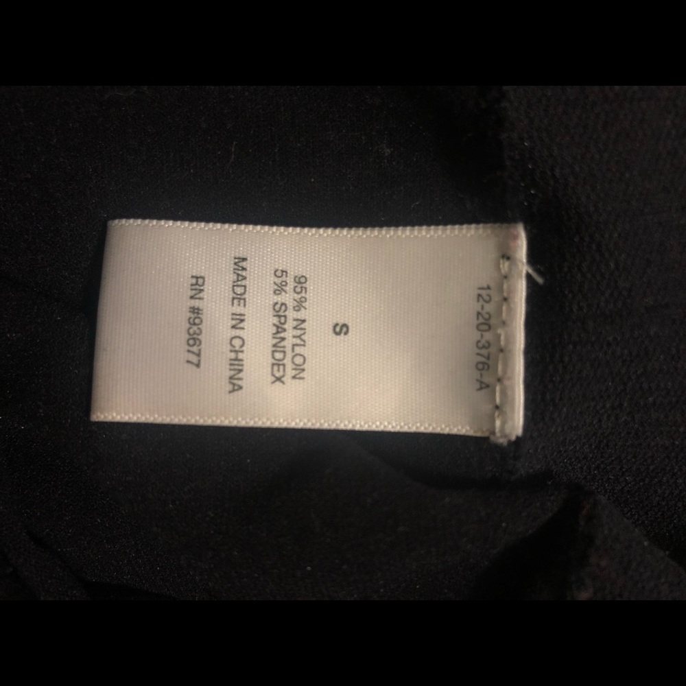 Black Leggings in Size Small